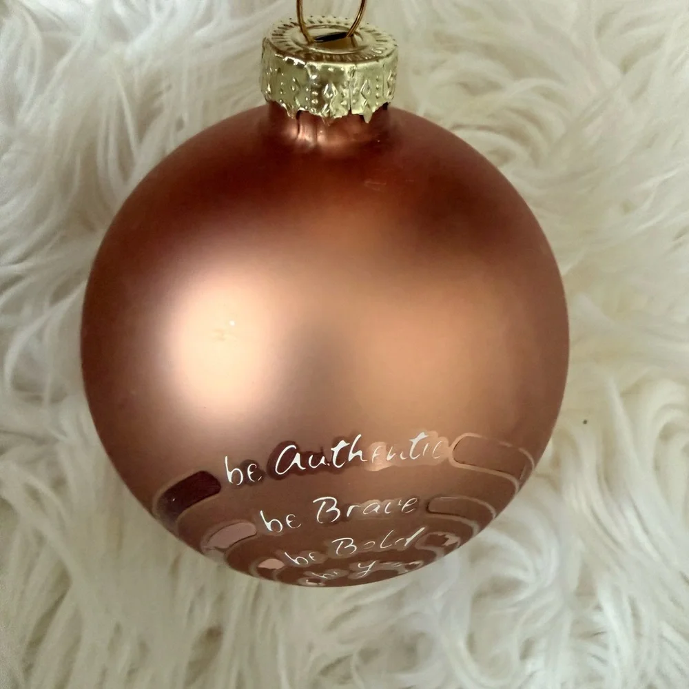 Christian Siriano New York Glass Ornament Set – Set of 4
